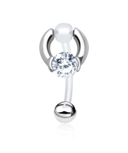 CZ S316L Intimate Piercing INTP-11b